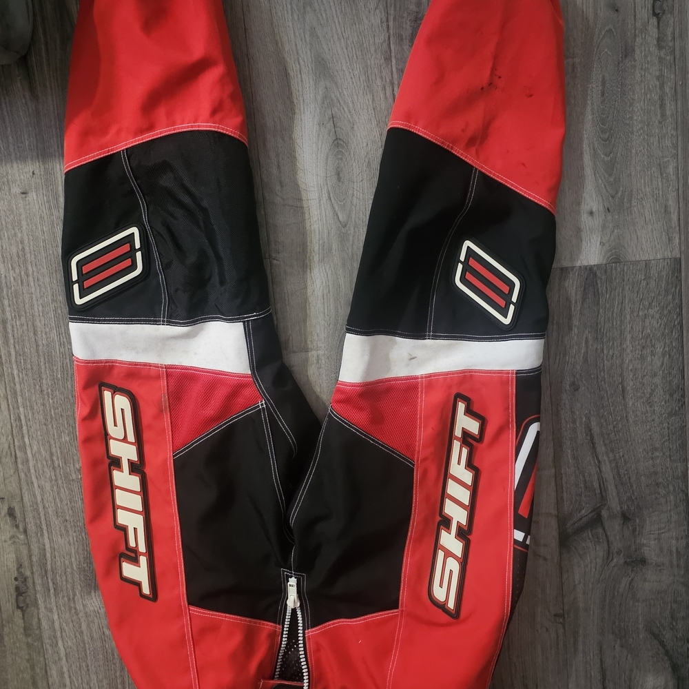 Shift Red and Black Racing Pants Size 32